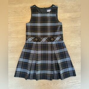 Lands' End Kids Plaid Jumper